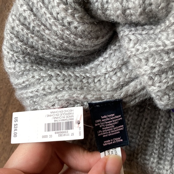 Victoria’s Secret gray beanie - Picture 6 of 12